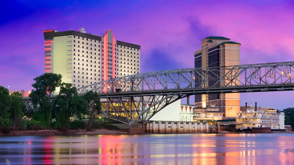 Shreveport Downtown Skyline