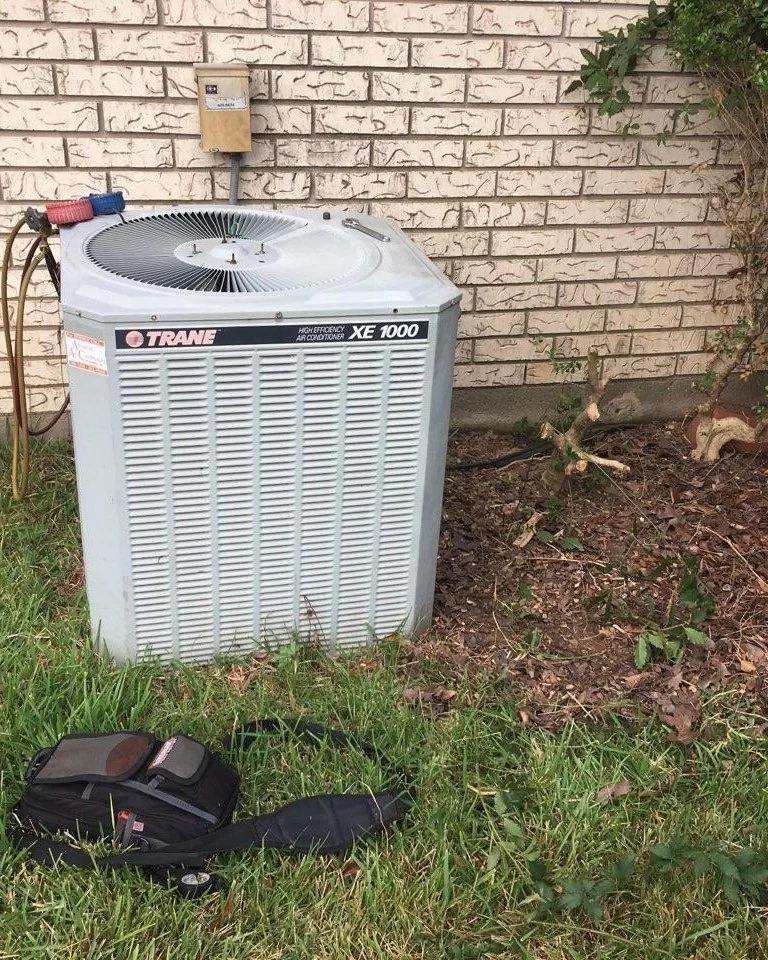 Air Conditioning Unit Replacement: Old Trane AC Unit 